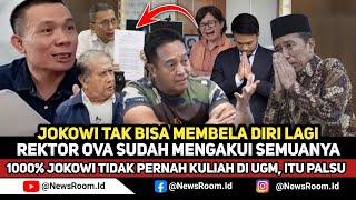 GREBEK REKTOR OVA‼️Para tokoh besar bersatu bongkar ijazah palsu jokowi,para TERMUL panik ketahuan..