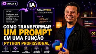 Transformei um prompt de IA em função Python | Aula prática no Google Colab