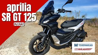 Aprilia SR GT 125 (2022) | Test Ride, Review, Walkaround, Soundcheck, 0 to 100 | VLOG 334