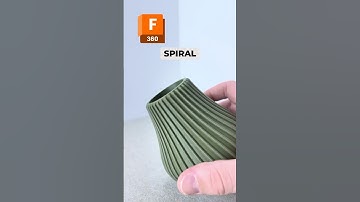 Spiral Vase in Fusion 360!