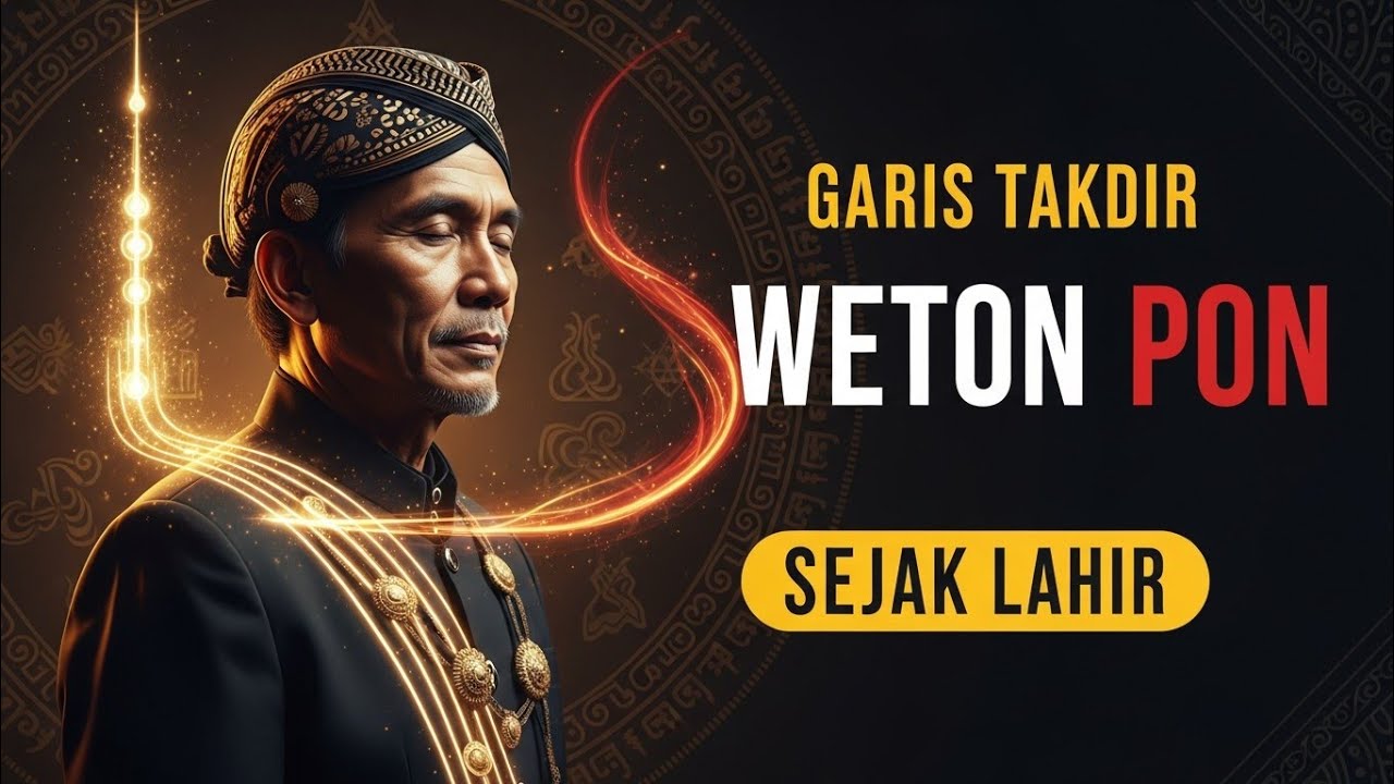 Takdir Asli Weton Pon yang Sudah Tertanam Sejak Lahir