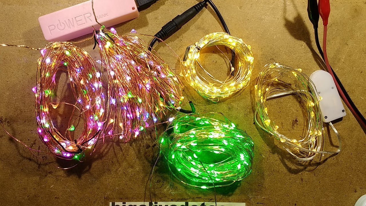 How To Fix Cut Christmas Lights Fixing low voltage copper wire LED strings. - YouTube