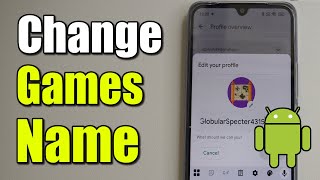 كيفية تغيير اسم Gamertag على ملف تعريف ألعاب GOOGLE باستخدام هاتف Android (أفضل طريقة) screenshot 4