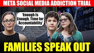LIVE: META Faces Landmark Child Addiction Trial I Families Speak Out Over Social Media Addiction