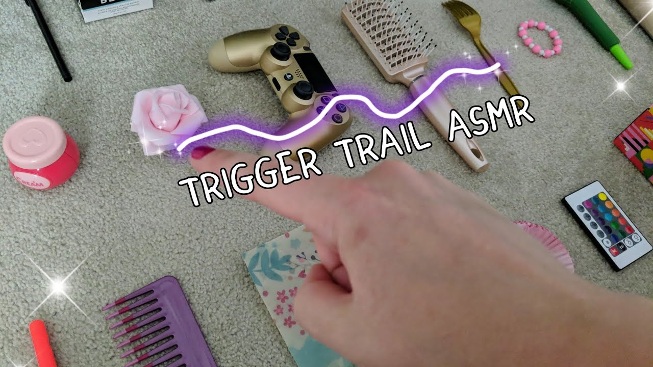 Let's Try the ASMR TRIGGER TRAIL 1+ Hour