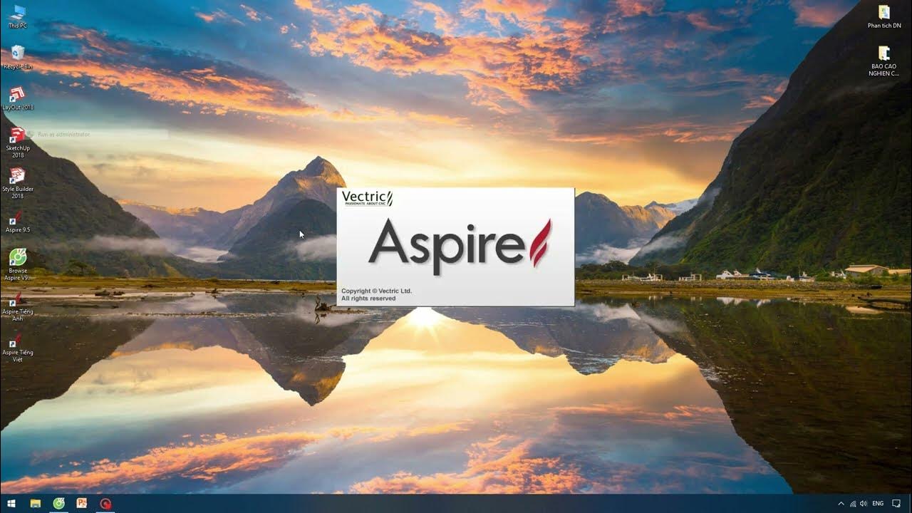 Huong dan cai dat aspire 9 5 youtube