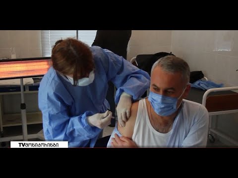 კასპის მერი ბუსტერ დოზით აიცრა - მუნიციპალიტეტში ვაქცინაცია აქტიურად მიმდინარეობს 21.12.2021