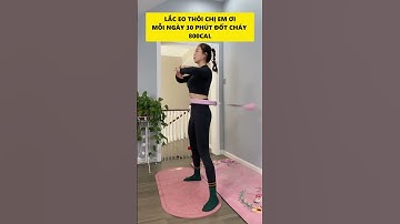 Đốt cháy mỡ bụng hiệu quả với Vòng Lắc Eo Thông Minh #shorts