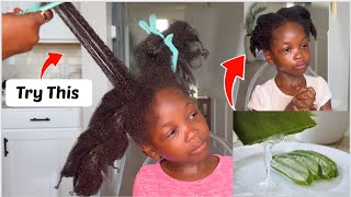 This will grow your hair like crazy. Do this if you want your child's hair to grow long and fast.