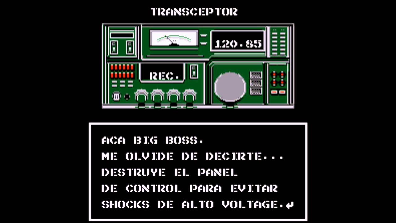 [NES] Metal Gear Castellano (Traducción) YouTube