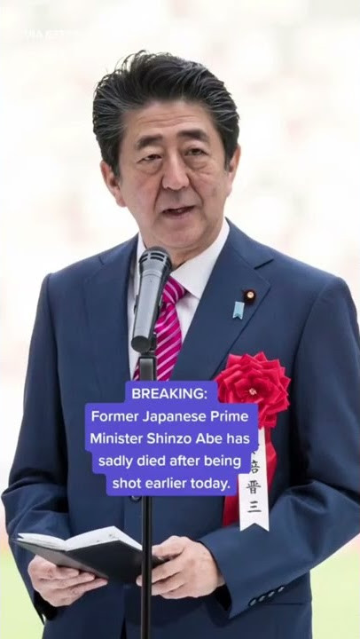 Former Japanese PM Shinzo Abe has died | #shorts #yahooaustralia
