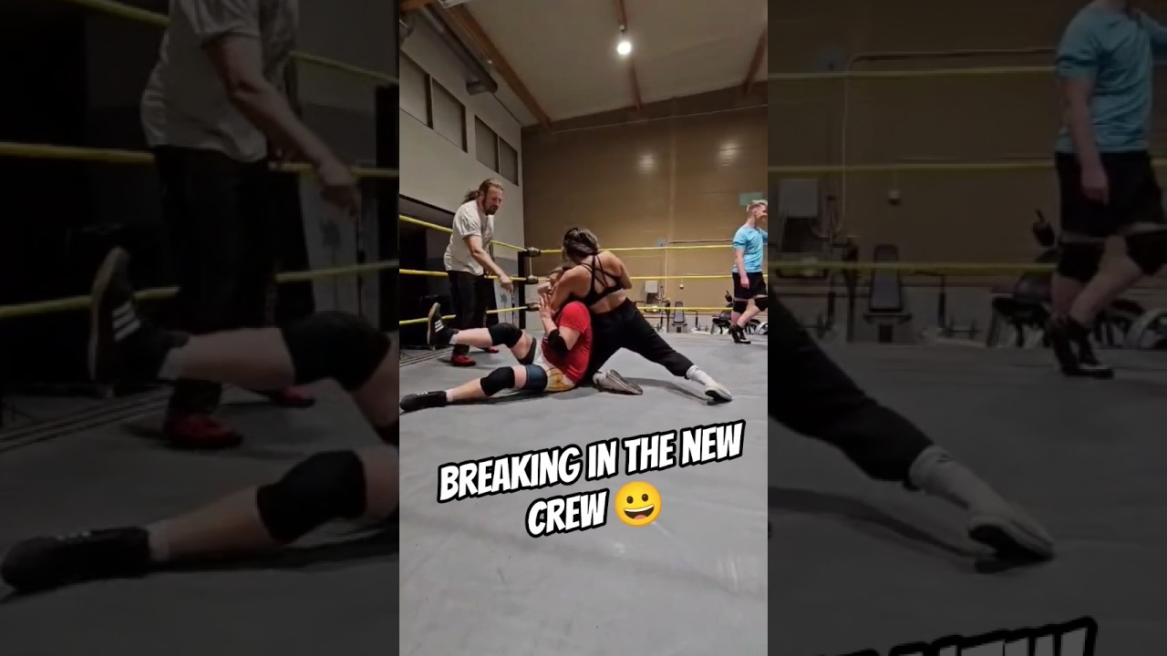 Coach StarBuck is breaking in the new crew at SLAM 