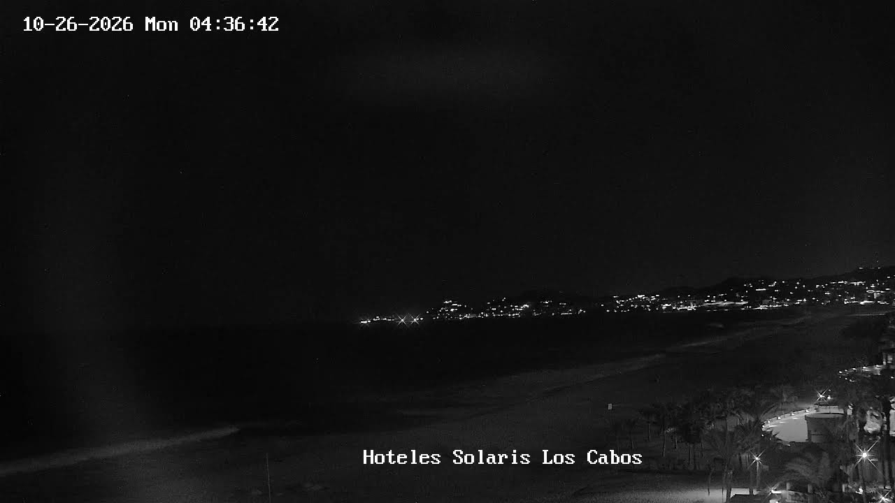 Live Beach Camera – Hoteles Solaris, Cancún — Cancún, Quintana Roo live camera thumbnail