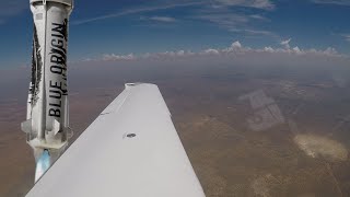 I almost hit Jeff Bezos in Blue Origin with my airplane
