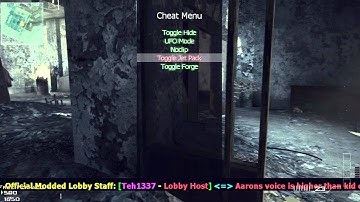 MW3 Aimbot + Mod Menu Online Xbox360 TU20