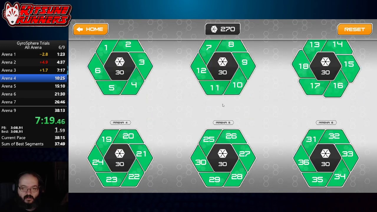 GyroSphere Trials - All Levels (PC) - 37:10.20 (WR)