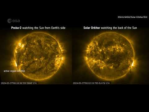 Seeing both sides of the Sun at once