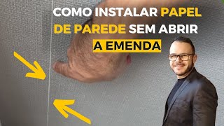 COMO INSTALAR PAPEL DE PAREDE SEM ABRIR A EMENDA screenshot 5