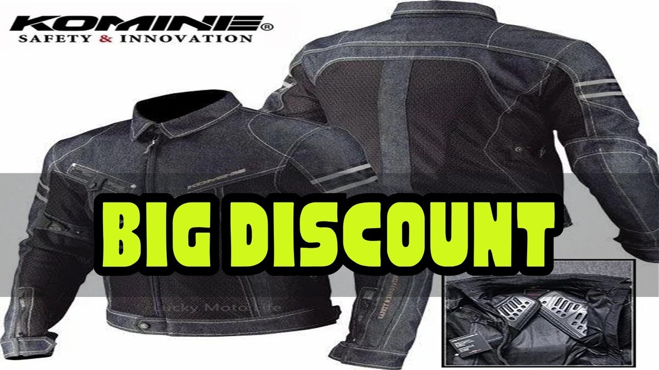 KOMINE JK006 Jacket Spring Breathable Denim Mesh Racing Ride High-performance Drop Resistance Cloth