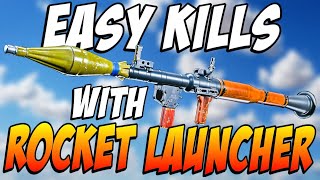 HOW TO GET EASY KILLS, ATTACKER KILLS AND DEFENDER KILLS WITH ROCKET LAUNCHERS ON MODERN WARFARE