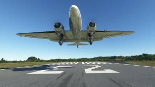 Msfs 2020 Dc3 Short Flight To Klwm