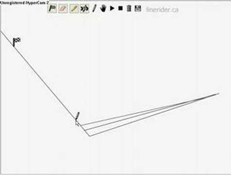 Line Rider: How to make a Curve