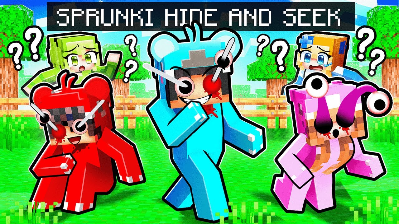 Sprunki Extreme HIDE AND SEEK!