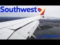 Southwest Airlines Boeing 737 MAX 8 (N8704Q) Vortex Landing in San Jose Airport (SJC)