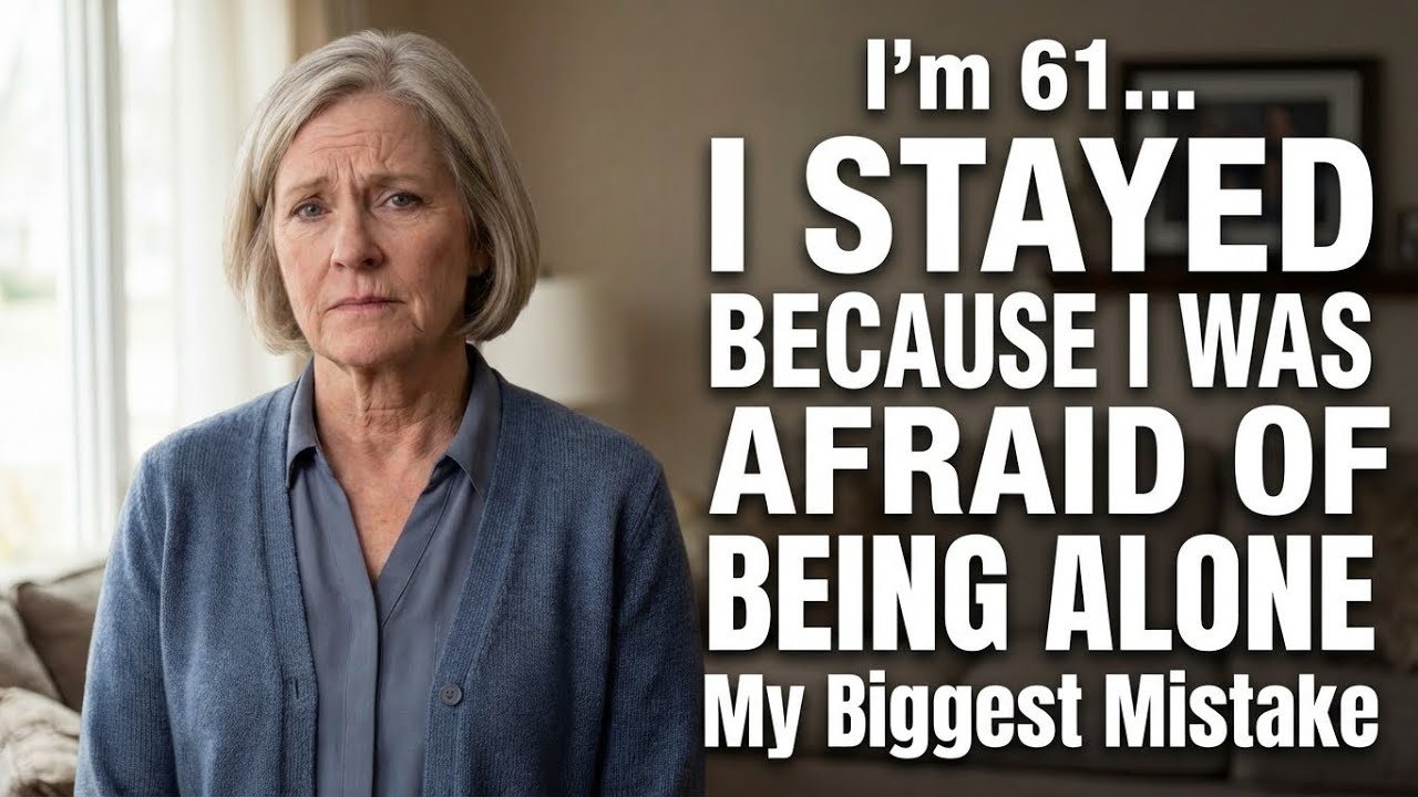 I'm 61. The Fear Of Being Alone Ruined My Life (A Hard Truth).