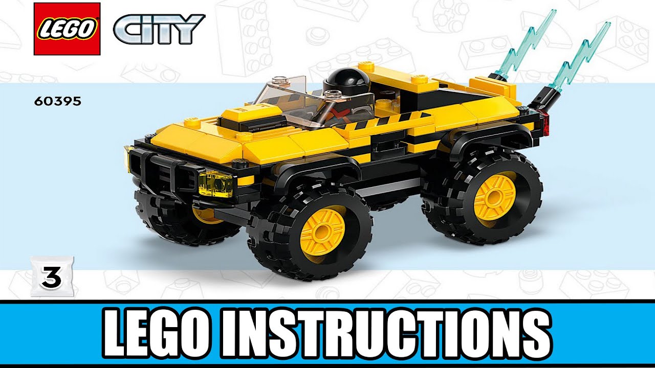 LEGO Instructions | City | 60395 | Combo Race Pack (Book 3) - YouTube