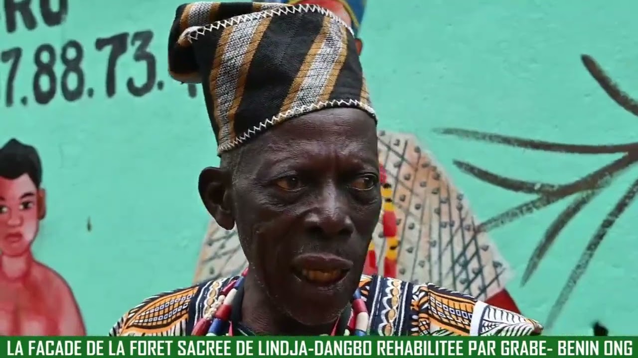 GRABE-BENIN renove l'entrée principale de la Forêt sacrée de Lindja-Dangbo