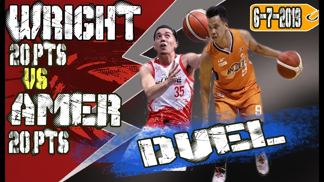 Matthew Wright vs Baser Amer Full Duel Highlights | 6-7-2019 | Wright 20 pts - Amer 20 pts