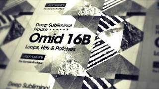 Omid 16B 'Deep Subliminal House' - House Drum Samples & Music Loops