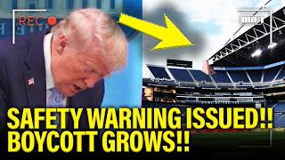 Trump LOSES IT after WORLD CUP SAFETY WARNING!!