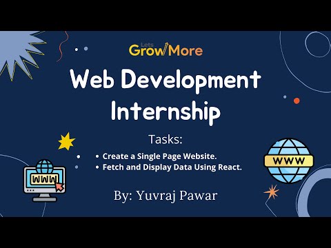 LetsGrowMore Web Development Internship | September 2021 Batch | NodeJS | JavaScript | HTML+CSS