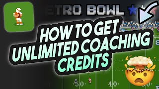 Retrobowl - How to get UNLIMITED Coaching Credits & MORE (Android/iOS) screenshot 5