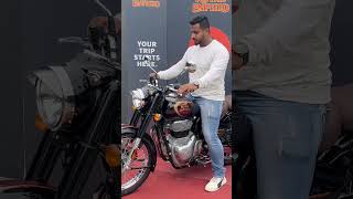 My New Royal Enfield Halcyon Black Royal Enfield Clic 350