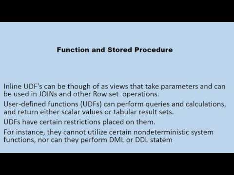 Function and Stored Procedure 08 Sql server Interview questions
