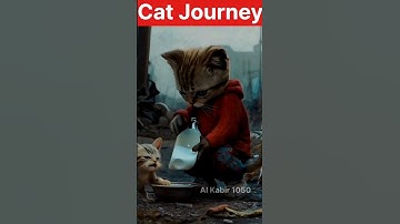 AI meow meow meow #ai #aicat  #animated #kitten #shorts