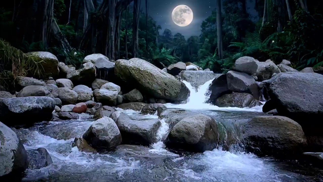 River Sounds for Sleeping | Natural White Noise for Deep Sleep and Stress Relief Tonight