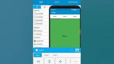 "TAB VIEW IN SKETCHWARE"