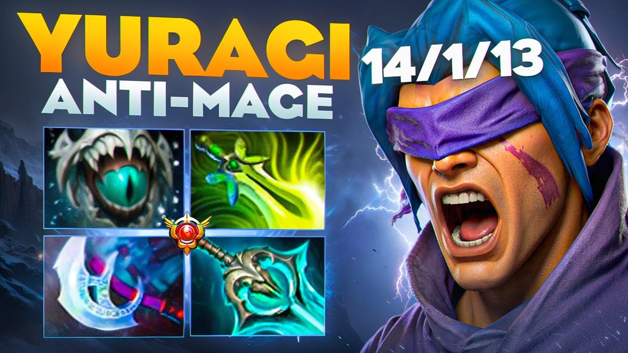 НЕВЕРОЯТНЫЙ ДОДЖ МАНТОЙ НА АМ ОТ YURAGI!🔥❘ Yuragi Anti-mage 7.40c