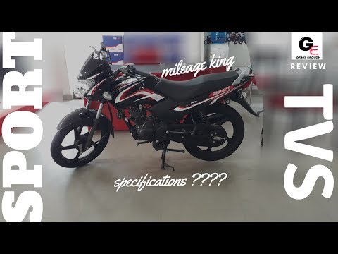 TVS Sport 2018 edition | detailed walkaround review | actual showroom look !!!!!