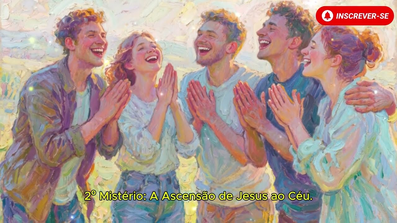 TERÇO DE HOJE - 04/03/2026 - QUARTA-FEIRA: MISTÉRIOS GLORIOSOS - 04 HORAS DA MANHÃ 🙏