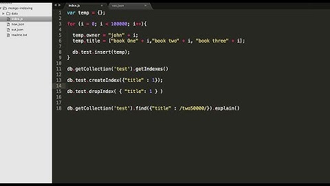 MongoDb Multikey indexes in 4 minutes