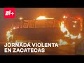 Balaceras y bloqueos en Zacatecas: policías se enfrentan con presuntos delincuentes - Despierta