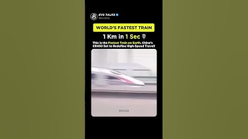 🌍 World’s Fastest Train CR450 🚄 | 1 km in 1 Second?! ⚡🤯