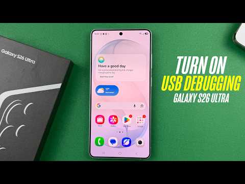 Samsung S26 Ultra: How To Enable USB Debugging!