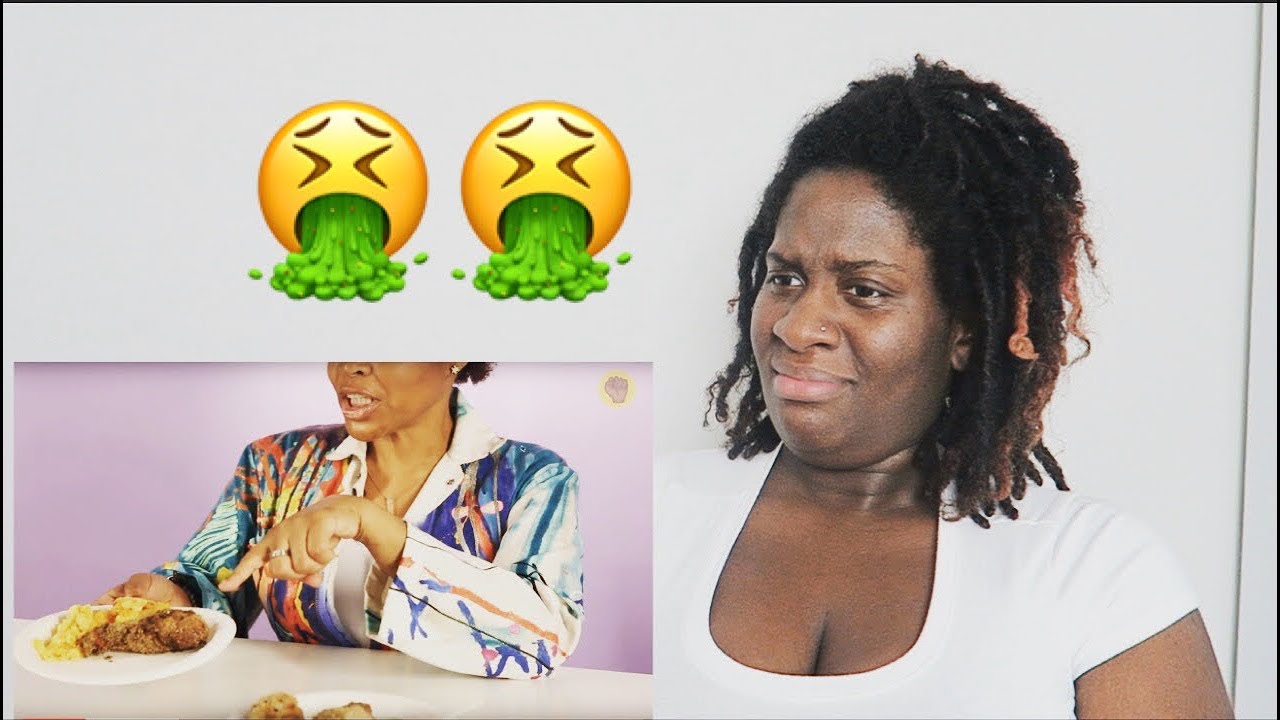BLACK MOMS TRY OTHER BLACK MOMS' SOUL FOOD | REACTION