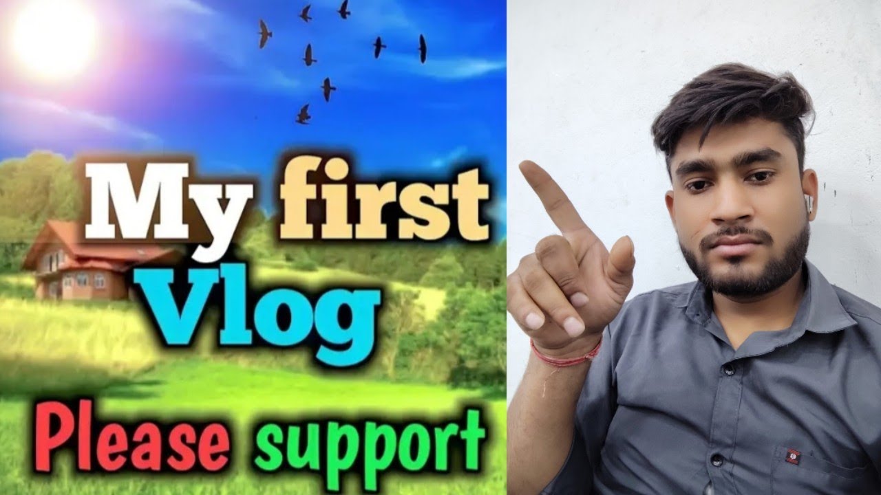 my first vlog || my first vlog viral || my firstvlog today YouTube ...